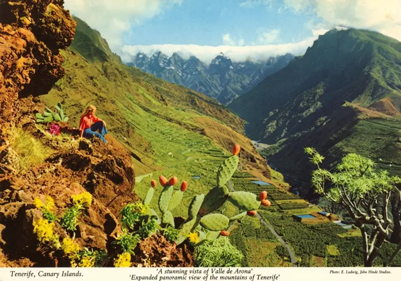 Panorámica de el Barranco de Las Angustias